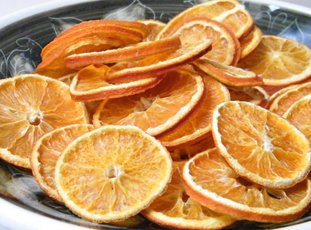 Как засушить апельсины