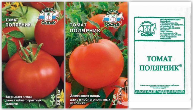 Упаковки семян сорта «Полярник» производителя «СеДеК»