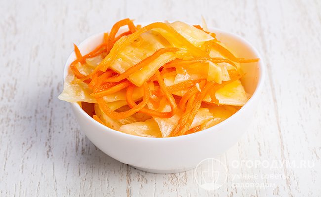 Маринованная пекинская капуста «по-корейски»: с морковью и кориандром