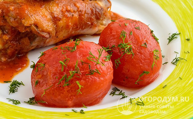 Соленые помидоры без шкурки