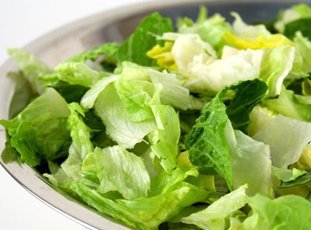 Как заморозить листья салата