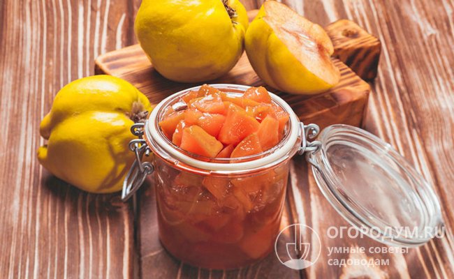 Варенье из айвы с лимоном: рецепт для мультиварки