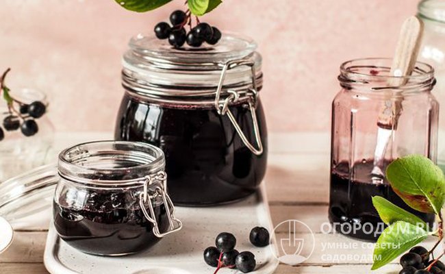 Варенье из черноплодки с вишневым листом – вкусный и полезный десерт, который украсит зимнее меню