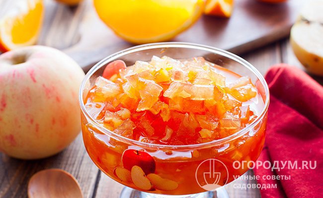 Домашнее яблочно-апельсиновое варенье – вкусное и полезное лакомство