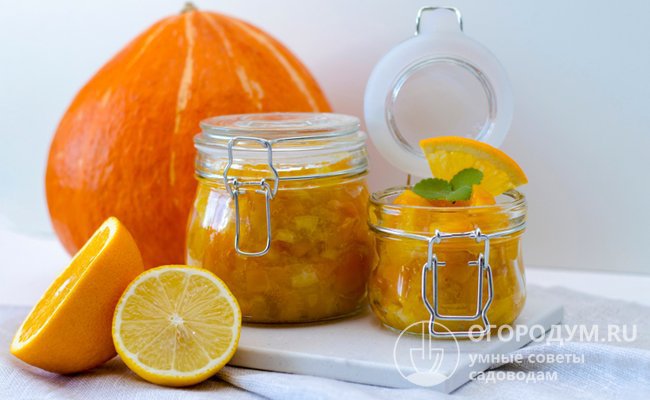 Варенье из тыквы с лимоном можно включать в большинство диет, рекомендуемых медиками
