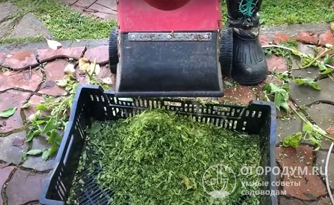 Изготовление электрического измельчителя травы своими руками