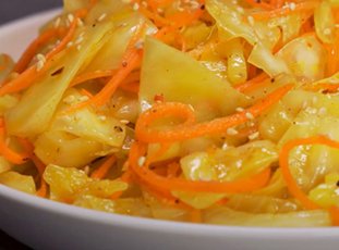 Капуста с морковью на зиму: вкусные рецепты